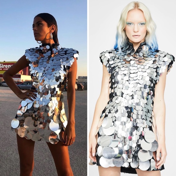 Heyami Dresses & Skirts - Heyami Handmade Disco Disuko Dress - Size XS/Small
